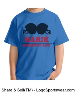 Borrowed Life "MARIK" t-shirt Design Zoom